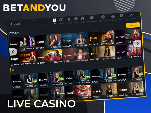 betandyou casino Gameplay